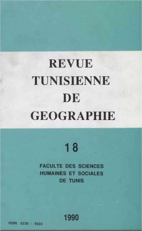 Revue Tunisienne de Géographie N°18