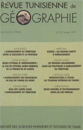Revue Tunisienne de Géographie N°27