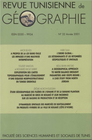 Revue Tunisienne de Géographie N°32