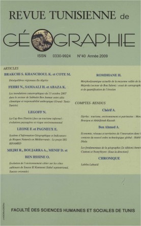 Revue Tunisienne de Géographie N°40